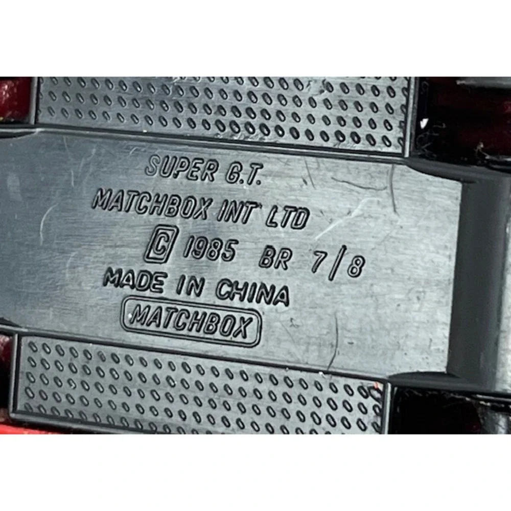 MATCHBOX SUPER‎ GT RED SIVA SPYDER 1985 collection good condition